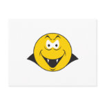 Vampire Smiley Face