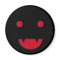 Vampire Smiley Magnet