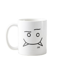 Vampire Smiley Mug