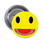 Vampire Smiley buttons