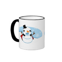 Vampire Snowman Mug