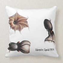 Vampire Squid American MoJo Pillows