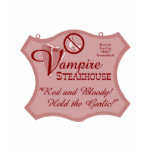 Vampire Steakhouse Funny Tshirt  Fair Hero Series