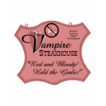Vampire Steakhouse Funny Tshirt  Fair Hero Series