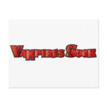 Vampire Suck Postcard