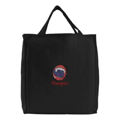 Vampire teeth bag by mike3488
