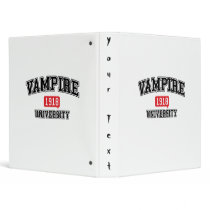 Vampire University binders
