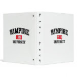 Vampire University 3 Ring Binder
