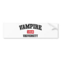 Vampire University bumper stickers