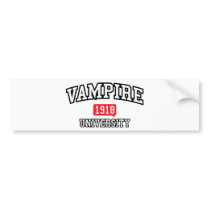 Vampire University bumper stickers