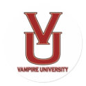 VAMPIRE UNIVERSITY stickers