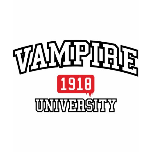 Vampire University shirt