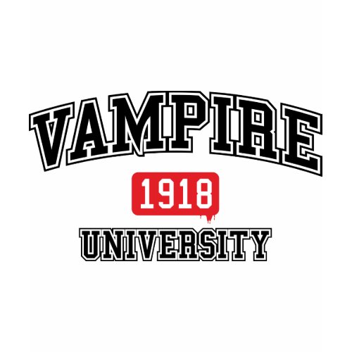 Vampire University shirt