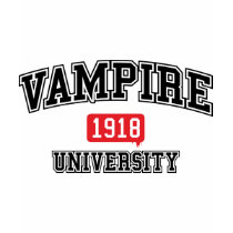 Vampire University t-shirts