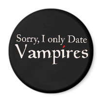 Vampire Vampires Fan Halloween Fridge Magnet