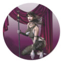 Vampire Warrior stickers by Felidae52 Vampire Warrior stickers