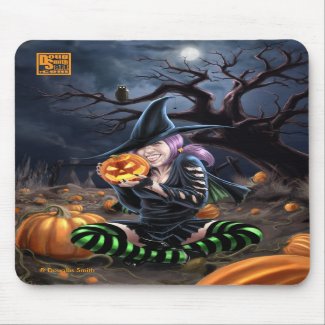 Vampire Witch Mousepad mousepad