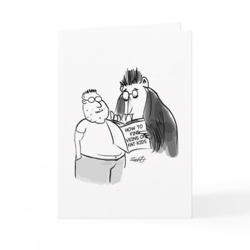 Vampires and Fat Kids card