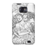 Vampire's Kiss by Al Rio - Vampire and Woman Art Galaxy SII Case