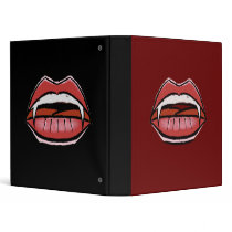 Vampire's Lips binders by AWKLee Vampire's Lips binders