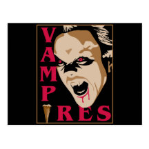 Vampires Postcard