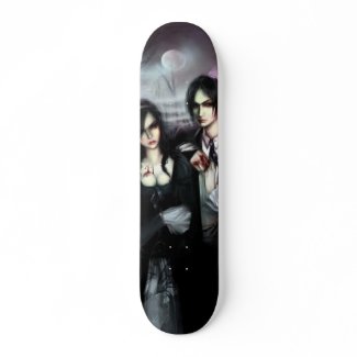 Vampires Skateboard Deck skateboard