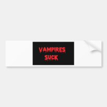 Vampires Suck Bumper Stickers