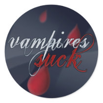 "Vampires Suck" sticker sheet by diygems "Vampires Suck" sticker sheet