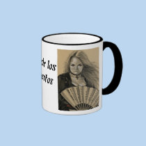 Vampiress Dia de los Muertos Mug mugs
