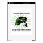 Vampiros y zombis de Philosoraptor Calcomanías Para iPad