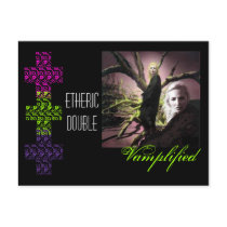 Vamplified etheric double... post card