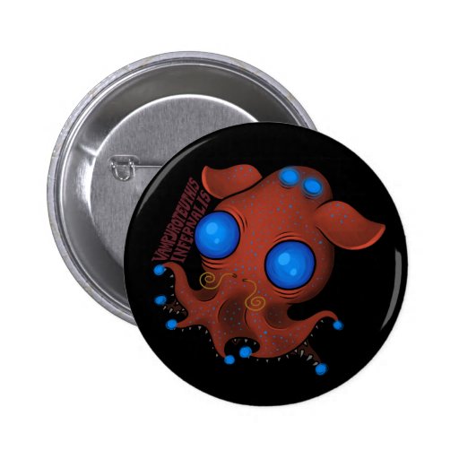 Vampyroteuthis Infernalis (with name) Buttons