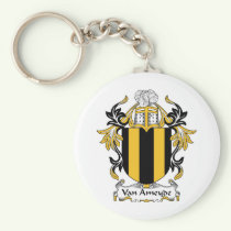 Van Ameyde Family Crest Keychain