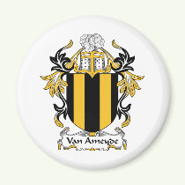 Van Ameyde Family Crest Magnet