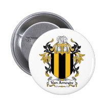Van Ameyde Family Crest Button