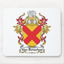 Van Benschop Family Crest Mousepad