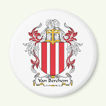 Van Berchem Family Crest Magnet