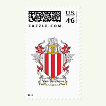 Van Berchem Family Crest Stamps