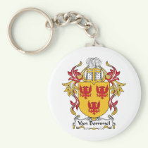 Van Bommel Family Crest Keychain