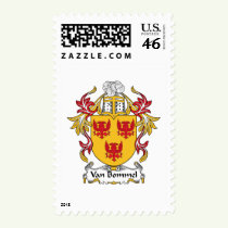 Van Bommel Family Crest Stamps