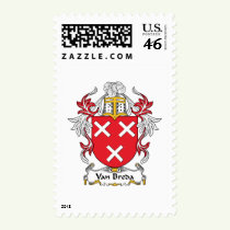 Van Breda Family Crest Stamps