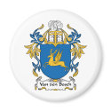 Van den Bosch Family Crest magnets by coatsofarms Van den Bosch Family Crest magnets