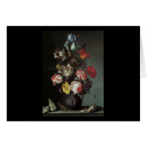 Van Der Ast Flowers in a Vase Card