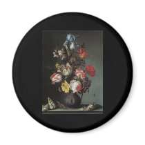Van Der Ast Flowers in a Vase Refrigerator Magnet