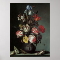 Van Der Ast Flowers in a Vase Posters