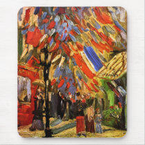 Van Gogh 14th Of July Celebration In Paris Mouse Pads