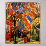 Van Gogh 14th Of July Celebration In Paris Poster