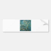 Van Gogh Almond Branches In Bloom Bumper Sticker