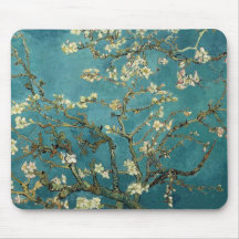 Van Gogh Almond Branches In Bloom Mousepads