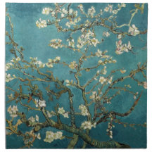 Van Gogh Almond Branches In Bloom Napkin